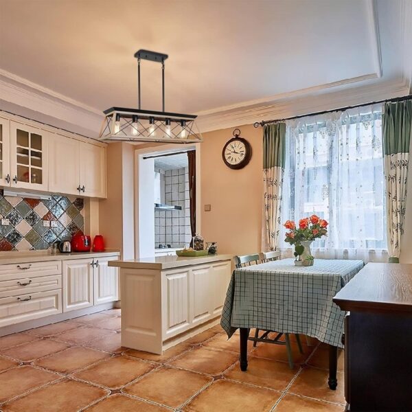 Rustic Vintage Metal Hanging Light Pendant Lights - Image 3