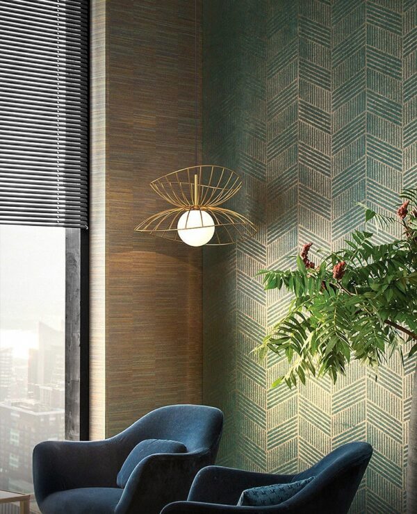 Modern Metal Hat Ceiling Pendant Light for Living Room - Image 4