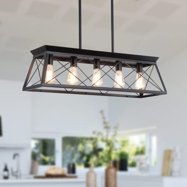 Rustic Vintage Metal Hanging Light Pendant Lights - Image 10