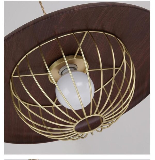 Modern Nordic Metal Cage Pendant Light for Dining Room - Image 9