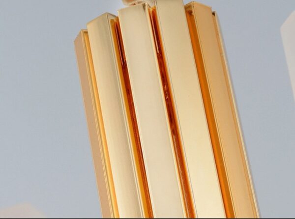 Modern Nordic Square Tube Metal Chandelier Lighting Gold - Image 10
