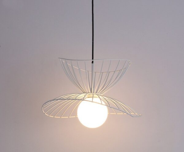 Modern Metal Hat Ceiling Pendant Light for Living Room - Image 3