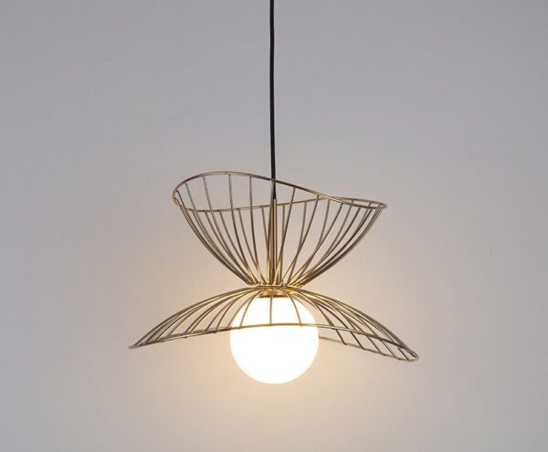 Modern Metal Hat Ceiling Pendant Light for Living Room - Image 2