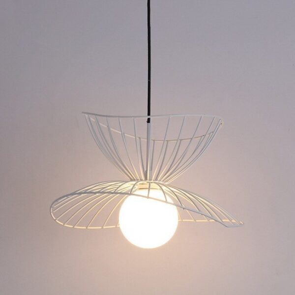 Modern Metal Hat Ceiling Pendant Light for Living Room - Image 8