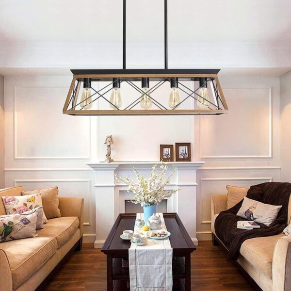 Rustic Vintage Metal Hanging Light Pendant Lights - Image 8