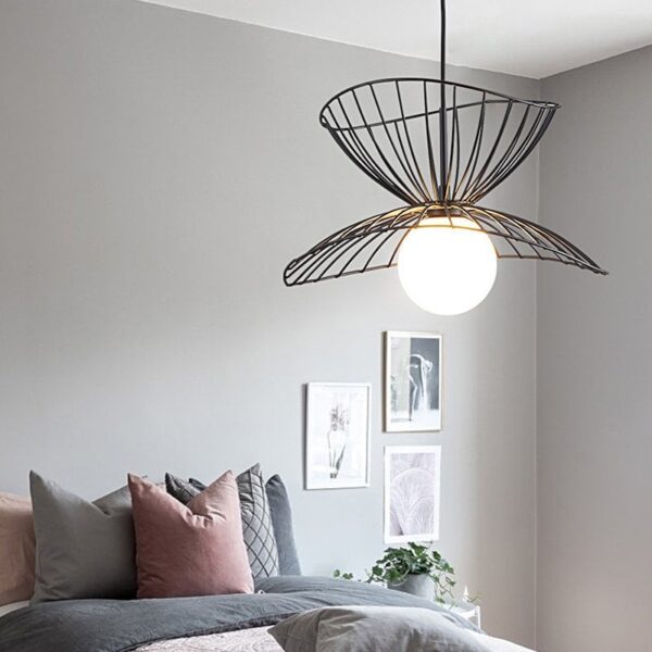 Modern Metal Hat Ceiling Pendant Light for Living Room - Image 10