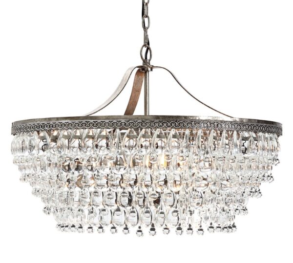 Retro Vintage European Royal Crystal Chandelier Lighting