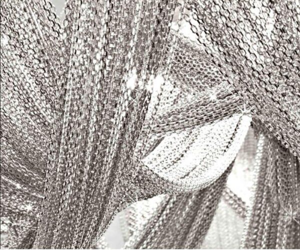 Luxury Metal Chain Chandelier Pendant Light Hotel Decoration - Image 10