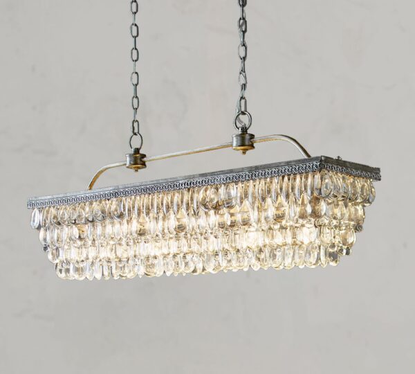 Retro Vintage European Royal Crystal Chandelier Lighting - Image 7