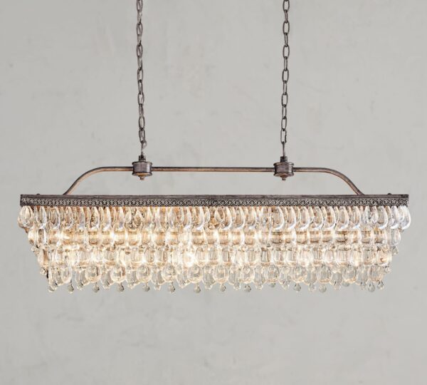 Retro Vintage European Royal Crystal Chandelier Lighting - Image 8