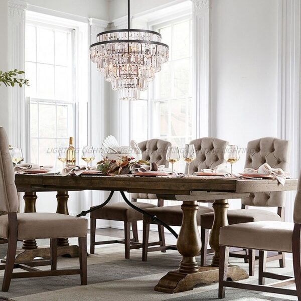 Crystal Round Chandelier - Image 11
