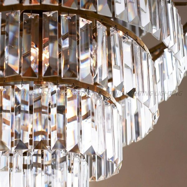 Crystal Round Chandelier - Image 4
