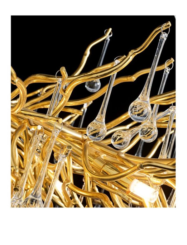 Crystal drop chandelier neoclassical chandelier - Image 14